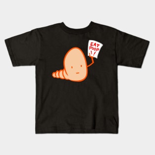 Angry Worm Kids T-Shirt